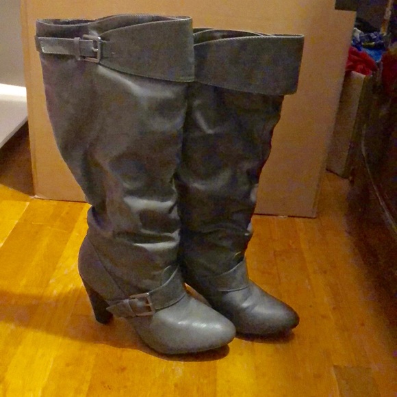 rampage grey boots